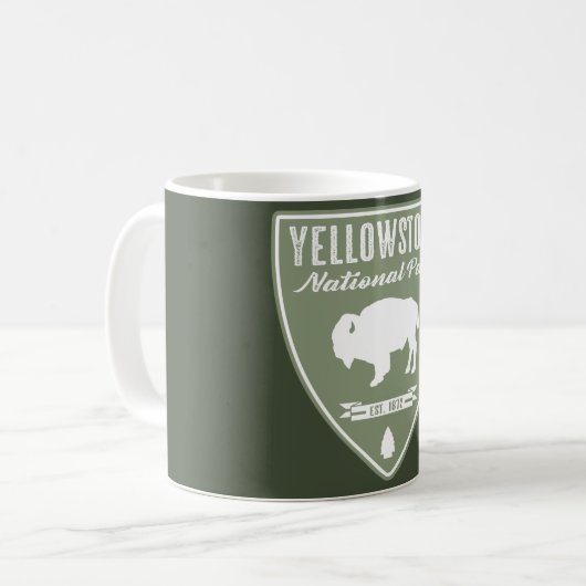 Mug Parc national de Yellowstone Bison (Devant gauche)