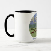 Mug Parc national de Yellowstone Bison Mountain Classi (Gauche)