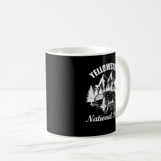 Mug Parc national de Yellowstone Bison Yellowstone (Devant droit)