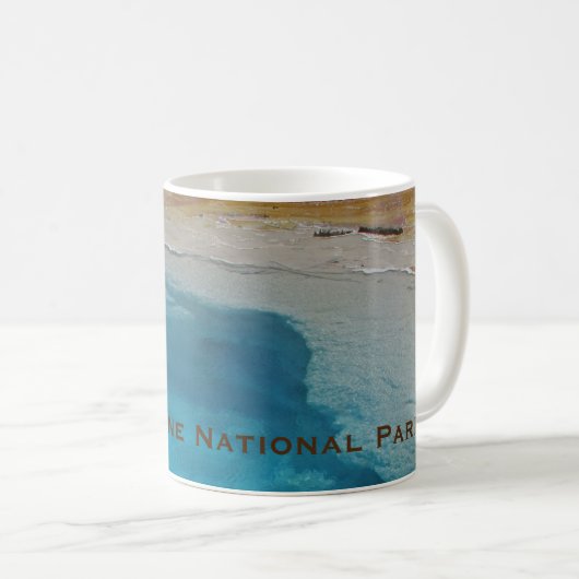 Mug Parc national de Yellowstone Blue Pool Keepsaké (Devant droit)