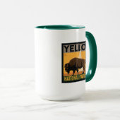 Mug Parc national de Yellowstone | Buffalo (Devant droit)