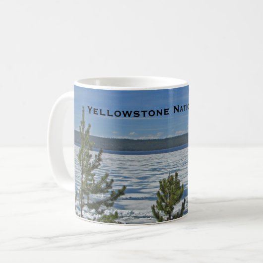 Mug Parc national de Yellowstone Eau Icy Lac gelé (Devant gauche)