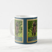 Mug Parc national de Yellowstone Ours Vintage (Devant gauche)