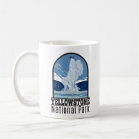 Parc national de Yellowstone Vieux fidèles Vintage