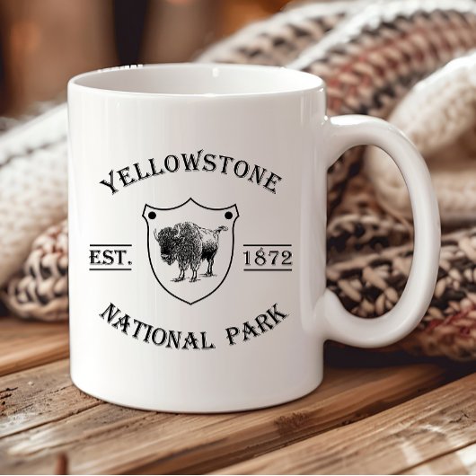 Mug Parc national de Yellowstone vintage