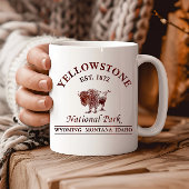 Mug Parc national de Yellowstone vintage