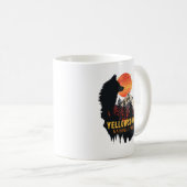 Mug Parc national de Yellowstone, Wolf Orange Sunset A (Devant droit)