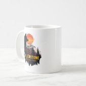 Mug Parc national de Yellowstone, Wolf Orange Sunset A (Devant gauche)