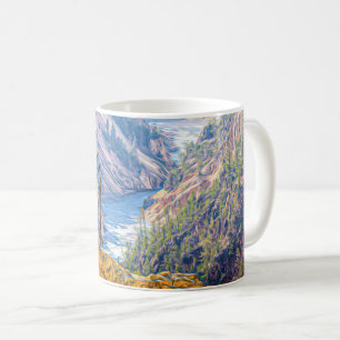 MUG PARC NATIONAL DE YELLOWSTONE, WYOMING, MONTANA, ID