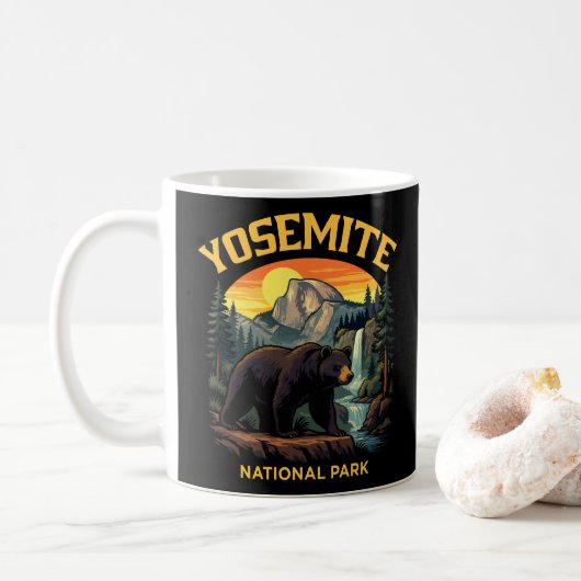 Mug Parc national de Yosemite (Avec donut)
