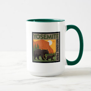 Mug Parc national de Yosemite   Famille d'ours