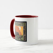 Mug Parc national de Yosemite | Famille d'ours (Devant gauche)
