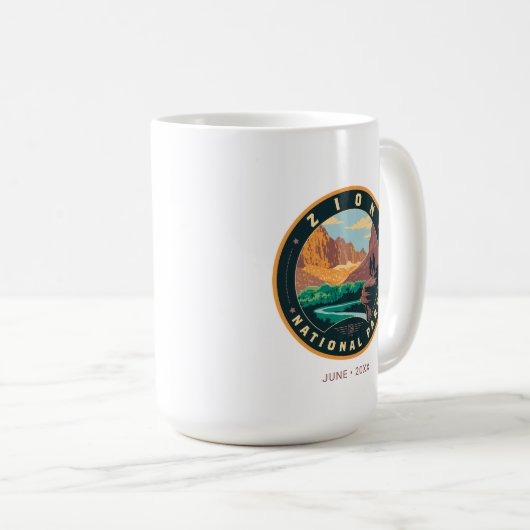 Mug Parc national de Zion (Devant droit)