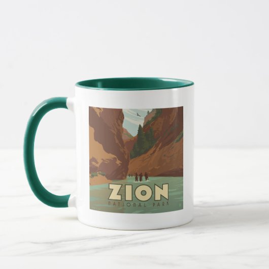 Mug Parc national de Zion | Les Étroits (Gauche)