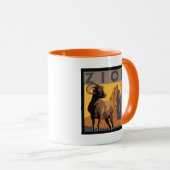 Mug Parc national de Zion | Ram (Devant droit)
