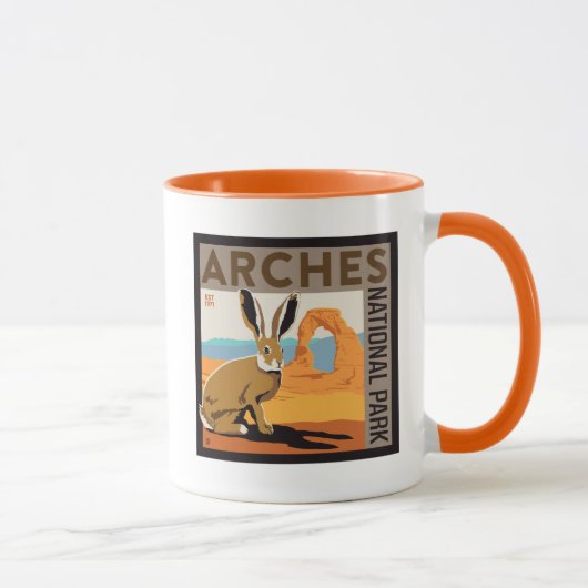 Mug Parc national des Arches, Utah | Jacklapin (Droite)