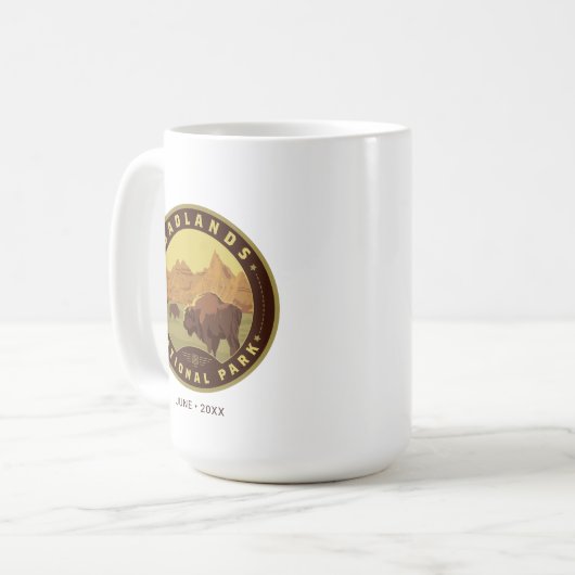 Mug Parc national des Badlands (Devant gauche)