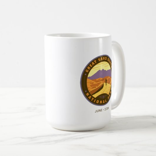 Mug Parc national des Dunes de sable (Devant droit)