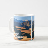 Mug Parc national des grandes dunes de sable au Sunset (Devant gauche)