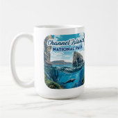Mug Parc national des îles Channel Californie Océan (Gauche)