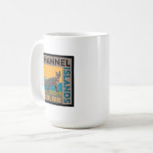 Mug Parc national des îles Channel | Fox (Devant gauche)