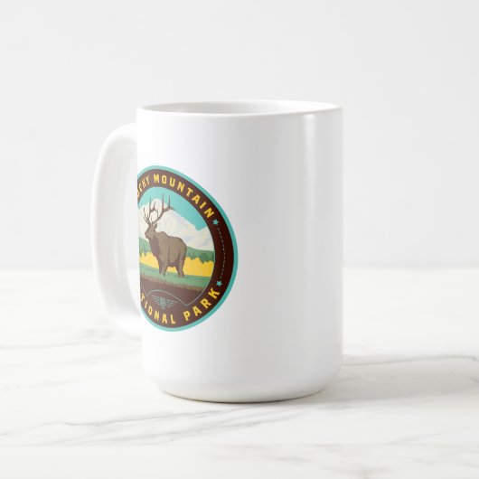 Mug Parc national des Rocheuses (Devant gauche)