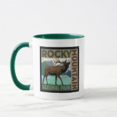 Mug Parc national des Rocheuses | Elk (Gauche)