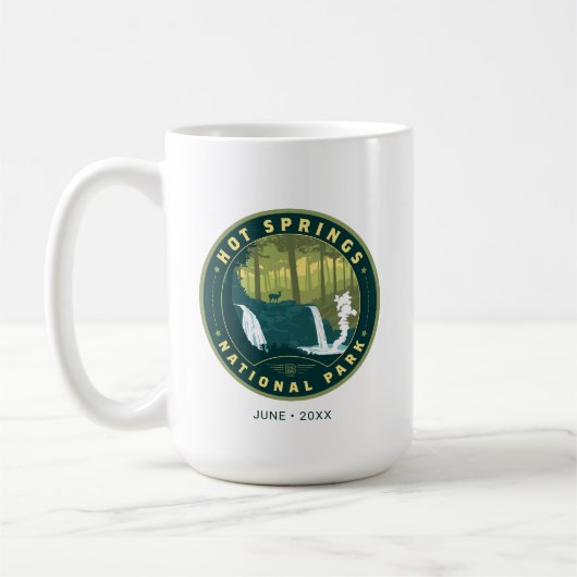 Mug Parc national des sources chaudes (Gauche)