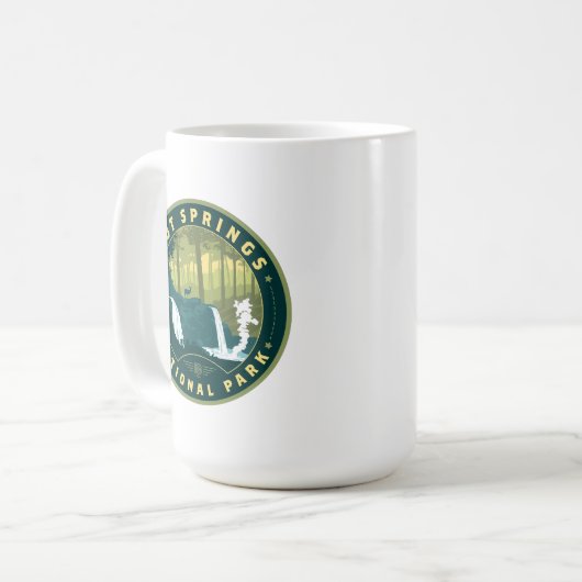 Mug Parc national des sources chaudes (Devant gauche)