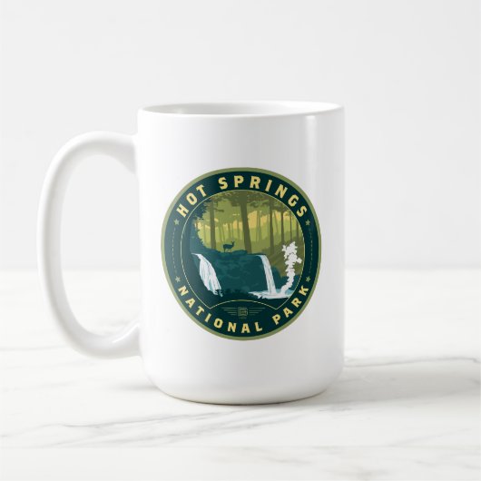 Mug Parc national des sources chaudes (Gauche)