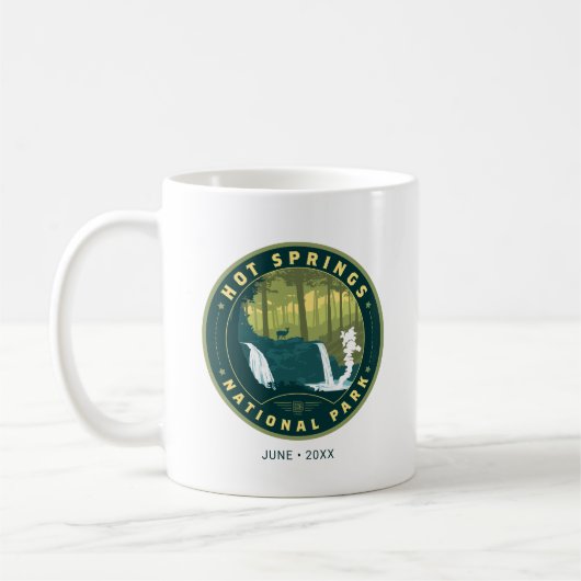 Mug Parc national des sources chaudes (Gauche)