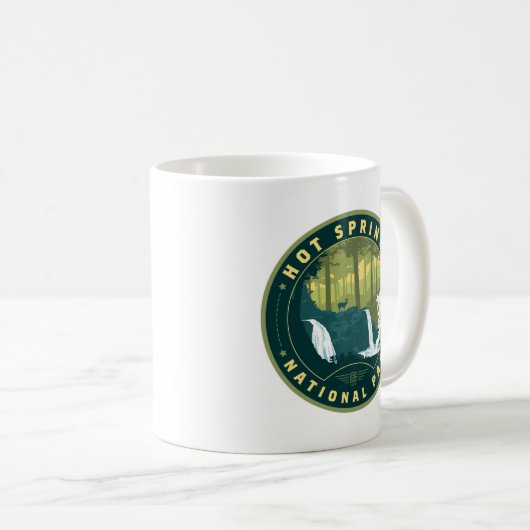 Mug Parc national des sources chaudes (Devant droit)