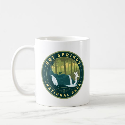 Mug Parc national des sources chaudes (Gauche)