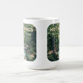 Mug Parc national des sources chaudes Arkansas Retro (Centre)