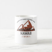 Mug Parc national des volcans d'Hawaii vintage Hawaii (Centre)