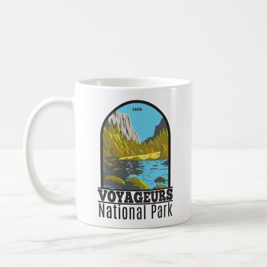 Mug Parc national des Voyageurs Minnesota Vintage (Gauche)