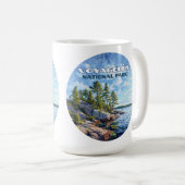 Mug Parc national des Voyageurs Rainy Lake Minnesota (Devant droit)