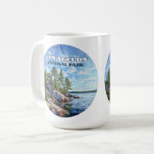 Mug Parc national des Voyageurs Rainy Lake Minnesota (Devant gauche)