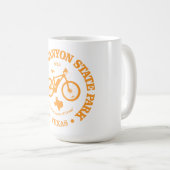 Mug Parc national du Canyon de Palo Duro (cyclisme) (Devant droit)