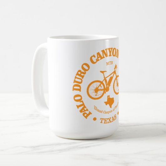 Mug Parc national du Canyon de Palo Duro (cyclisme) (Devant gauche)