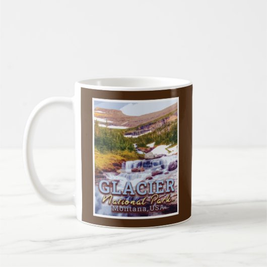MUG PARC NATIONAL DU GLACIER - MONTANA ÉTATS-UNIS (Gauche)