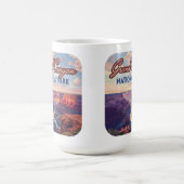 Mug Parc national du Grand Canyon Arizona Retro (Centre)