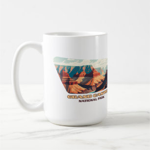 Mug Parc national du Grand Canyon Arizona Retro