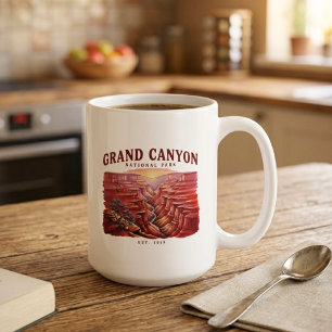 Mug Parc national du Grand Canyon Coucher de soleil Vo