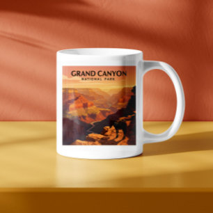 Mug Parc national du Grand Canyon vintage
