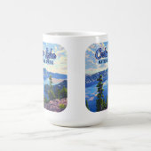 Mug Parc national du lac Crater Oregon Retro (Centre)