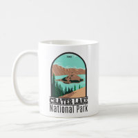 Parc national du lac Crater Oregon Vintage