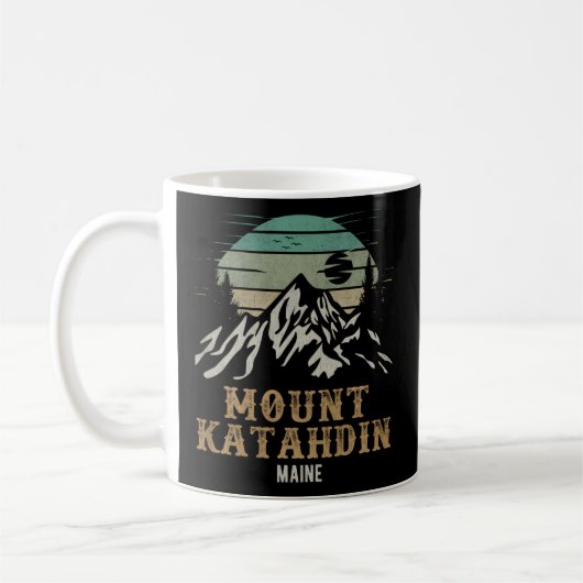 Mug Parc national du Mont Katahdin Randonnée de marcha (Gauche)