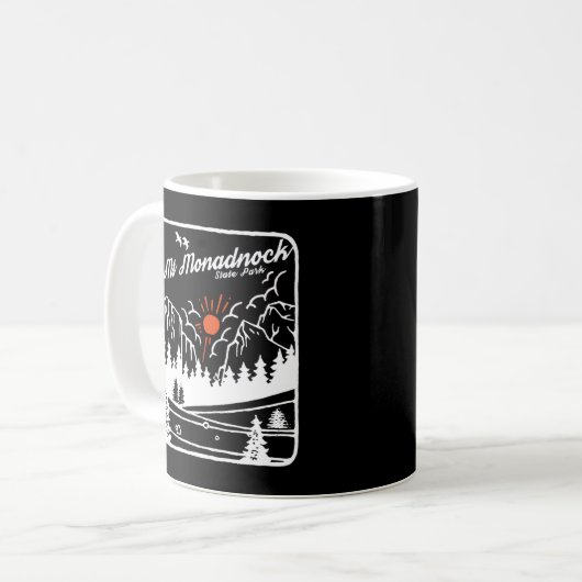 Mug Parc national du Mont Monadnock New Hampshire Mode (Devant gauche)
