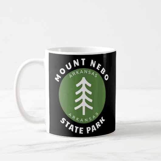Mug Parc national du Mont Nebo Arkansas Vacances Souve (Gauche)